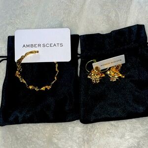 Amber Sceats Reese Earrings and Emery Bracelet Set